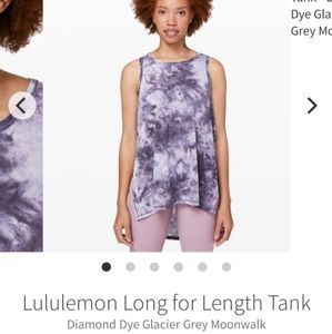 Lululemon long for length tie dye